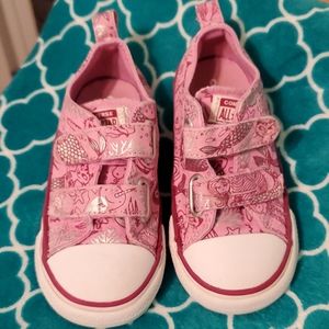 Toddler size 8 converse mermaid